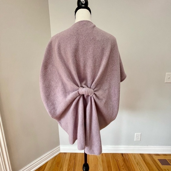 Do Everything in Love Lavender open front sweater with tie knot in back NWT - Picture 6 of 12